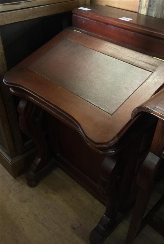 Modern Victorian style mahogany Davenport